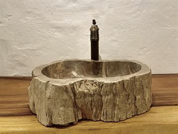 Håndvask træfossil - Bache/Brun nuancer